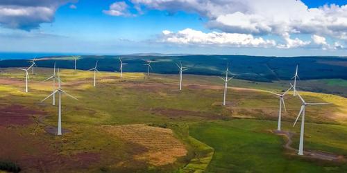 Windturbines in Ireland